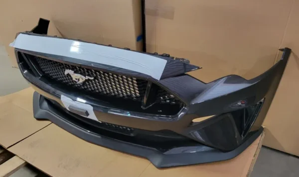 New Take Off 2018-2023 Ford Mustang GT Front Bumper Cover DARK MATTER GRAY - Image 7