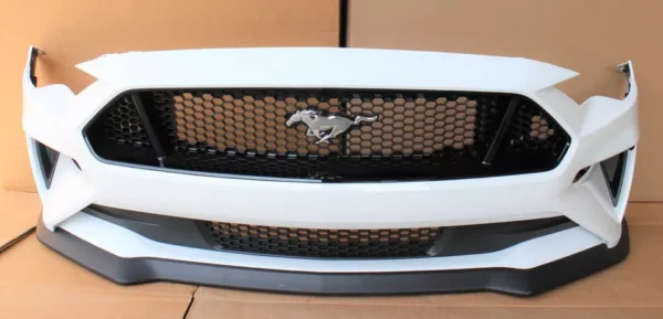 2018 - 23 Ford Mustang GT front bumper cover grille fender set Oxford White Z1 - Image 11