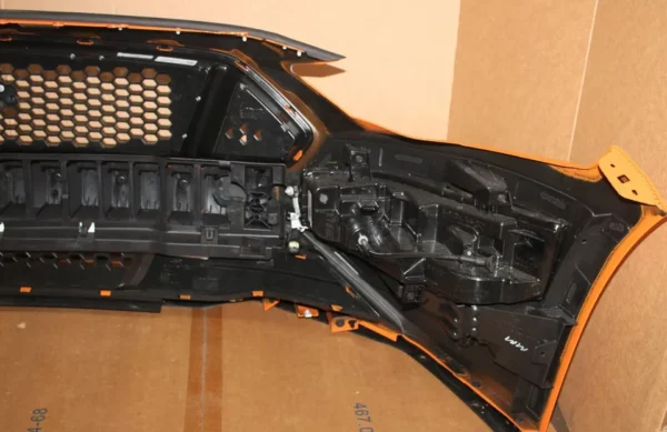 2018-2022 Ford Mustang GT Front Bumper W/ Fog Lights - Twister Orange FM 200 OEM - Image 2