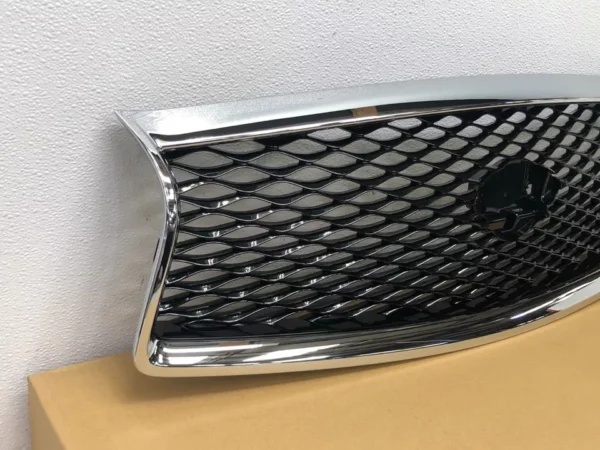2014-17 Infiniti Q50 Midnight Black Grille W/O Camera OEM - Image 7