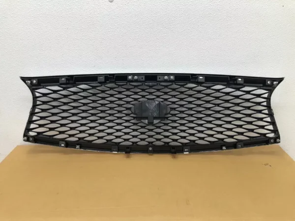 2014-17 Infiniti Q50 Midnight Black Grille W/O Camera OEM - Image 4
