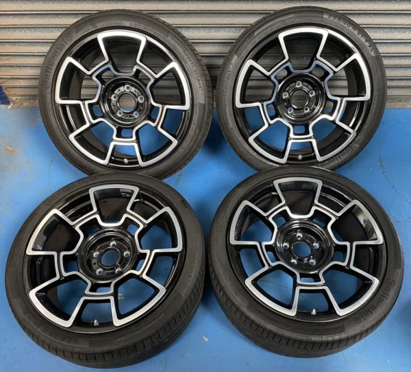 Genuine 21” Rolls Royce Alloy Wheels Black Badge Dawn Wraith Ghost Carbon Fibre