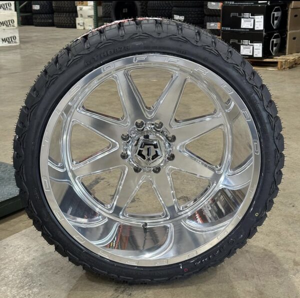 4 set of 24 inch truck wheels - Image 2