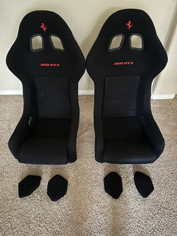 Ferrari 458 GT3 Seats.