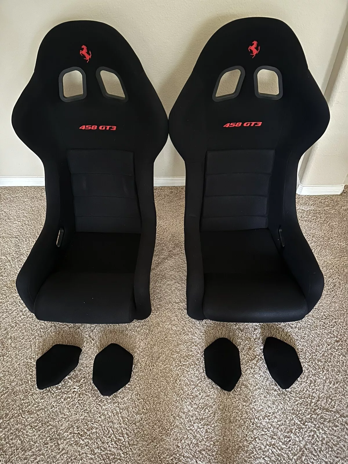 Ferrari 458 GT3 Seats.