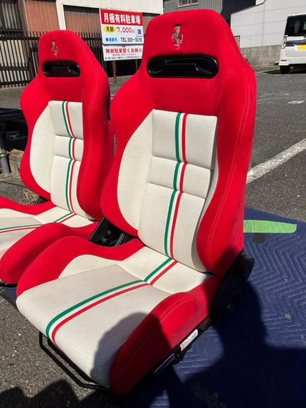 Ferrari Alcantara RECARO aftermarket custom seat F360Ferrari Alcantara RECARO aftermarket custom seat F360 - Image 10