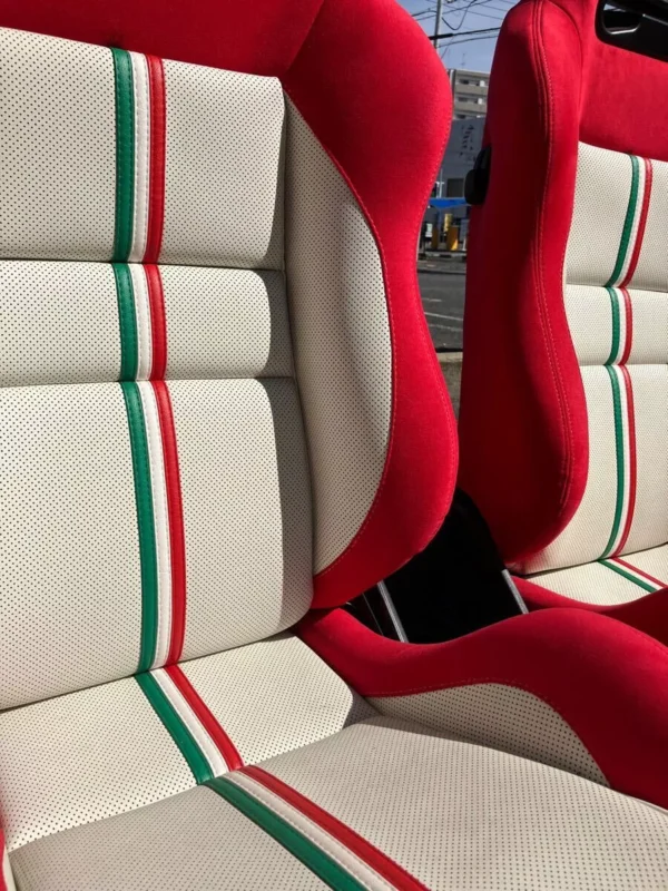 Ferrari Alcantara RECARO aftermarket custom seat F360Ferrari Alcantara RECARO aftermarket custom seat F360 - Image 8