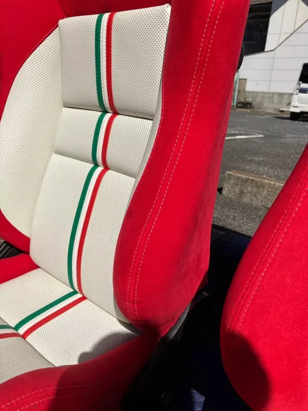 Ferrari Alcantara RECARO aftermarket custom seat F360Ferrari Alcantara RECARO aftermarket custom seat F360 - Image 6