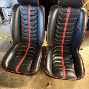 Ferrari 308 GTS GTB GTSi GTBi OEM Seats With Hinges And Headrests Used Original