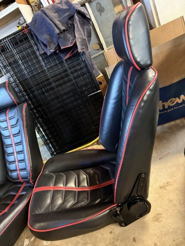 Ferrari 308 GTS GTB GTSi GTBi OEM Seats With Hinges And Headrests Used Original - Image 7