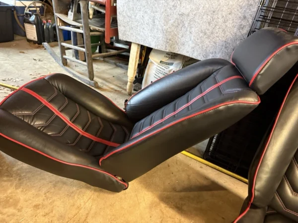 Ferrari 308 GTS GTB GTSi GTBi OEM Seats With Hinges And Headrests Used Original - Image 5
