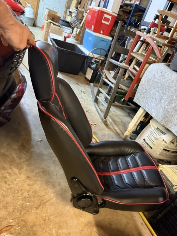 Ferrari 308 GTS GTB GTSi GTBi OEM Seats With Hinges And Headrests Used Original - Image 3