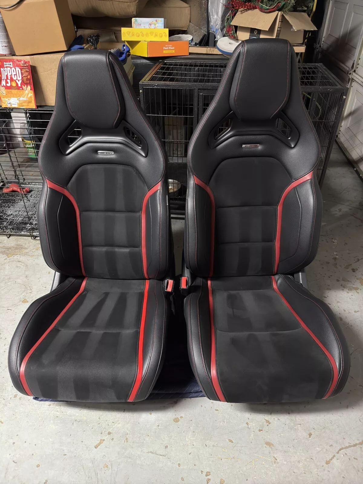 14-19 MERCEDES CLA45 GLA45 AMG C117 FRONT LEFT RECARO /AMG SEAT ASSEMBLY 250