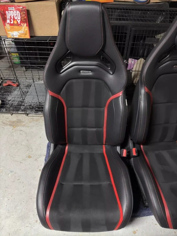 14-19 MERCEDES CLA45 GLA45 AMG C117 FRONT LEFT RECARO /AMG SEAT ASSEMBLY 250 - Image 20