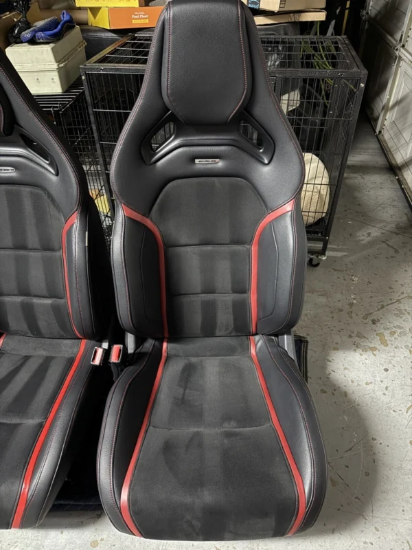 14-19 MERCEDES CLA45 GLA45 AMG C117 FRONT LEFT RECARO /AMG SEAT ASSEMBLY 250 - Image 19