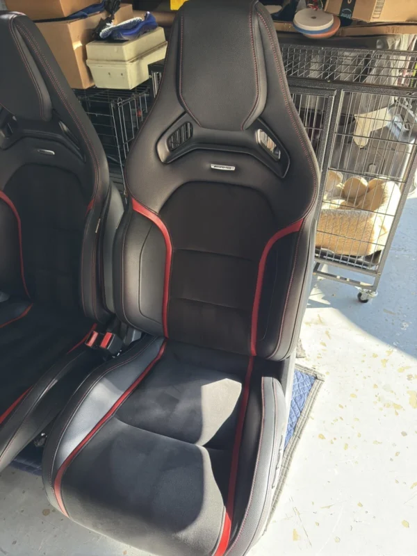 14-19 MERCEDES CLA45 GLA45 AMG C117 FRONT LEFT RECARO /AMG SEAT ASSEMBLY 250 - Image 16