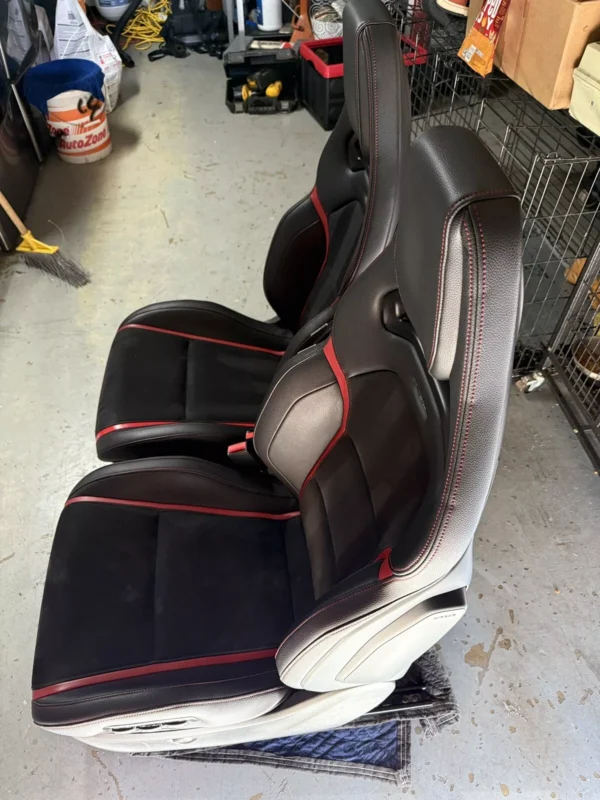 14-19 MERCEDES CLA45 GLA45 AMG C117 FRONT LEFT RECARO /AMG SEAT ASSEMBLY 250 - Image 7