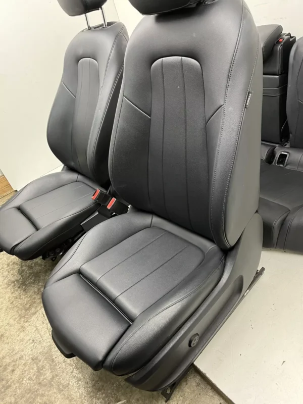 2019-2023 MERCEDES A220 W177 FRONT AND REAR BLACK SEATS SET OEM - Image 9