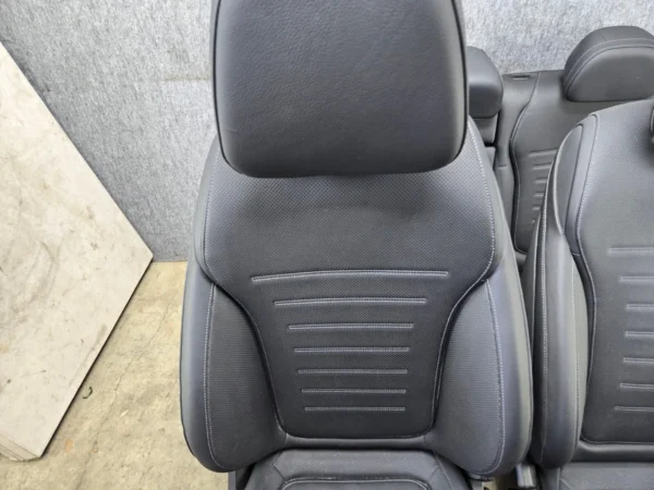 LEATHER SEAT SEATS SET FRONT REAR AMG MERCEDES W206 C43 C300 2K OEM - Image 11