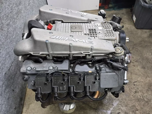 2003-2008 MERCEDES W211 SL55 E55 CLS55 M113K AMG ENGINE MOTOR ASSEMBLY OEM - Image 9