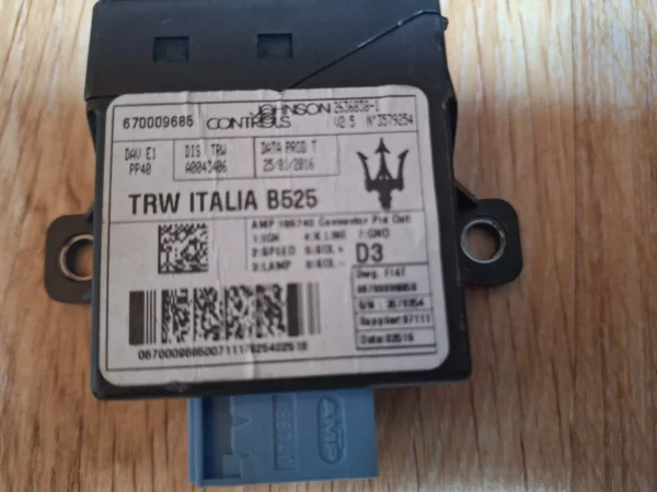 Maserati Quattroporte M156b 2016 Start Engine Ecu Complete 670031346 - Image 6