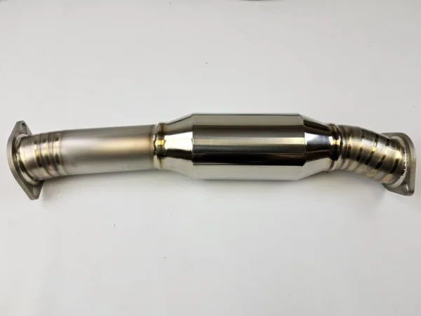 Titanium Burnt Tip Single Exit Muffler Catback Exhaust For 09-21 Nissan 370Z - Image 3