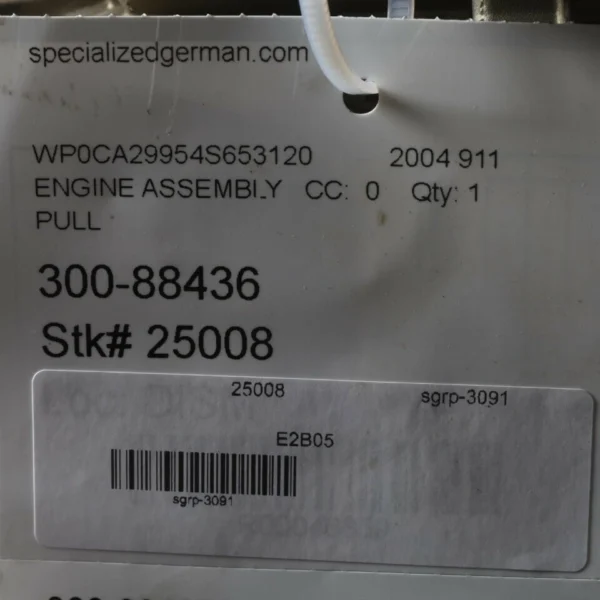 2002-2004 Porsche 911 996 3.6 Engine Motor 11K Miles New IMS Bearing OEM  - Image 2
