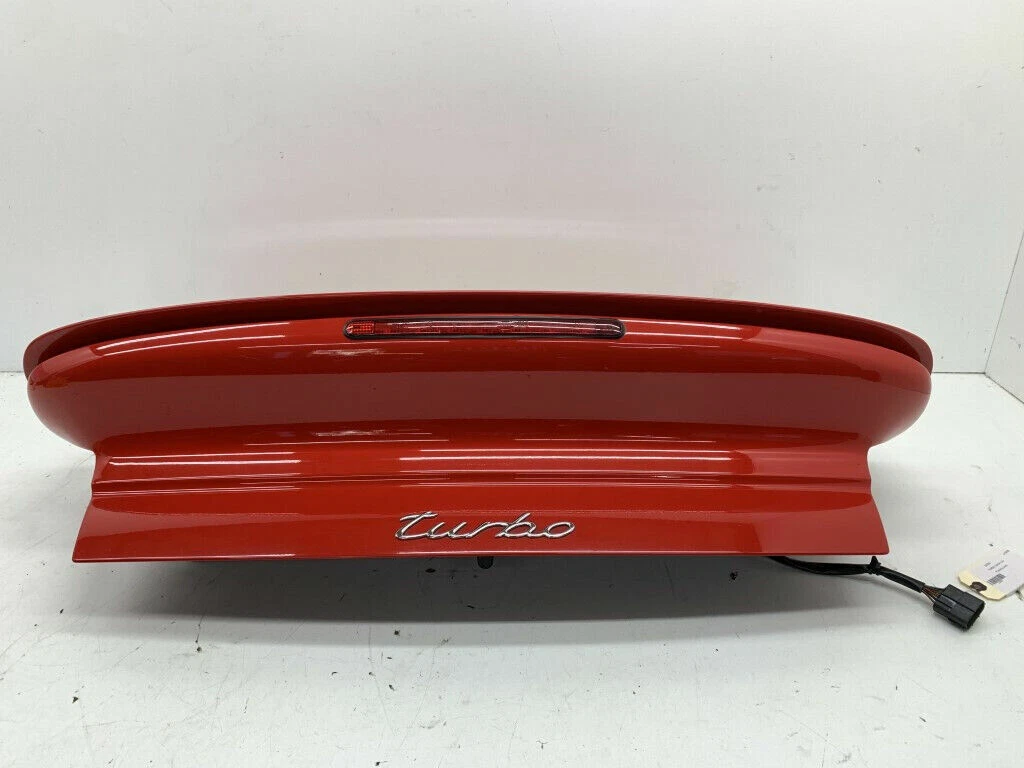 2001-2005 Porsche 911 996 Turbo Spoiler Wing Engine Trunk Deck Lid Complete OEM
