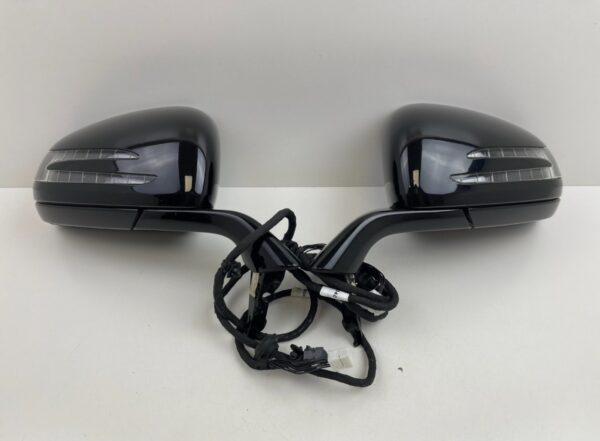 MERCEDES AMG GT C190 GENUINE POWERFOLD AUTODIM WING MIRRORS SET KIT PAIR RHD