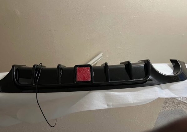 Q50 Infiniti rear diffuser Gloss Sports Black - Image 2