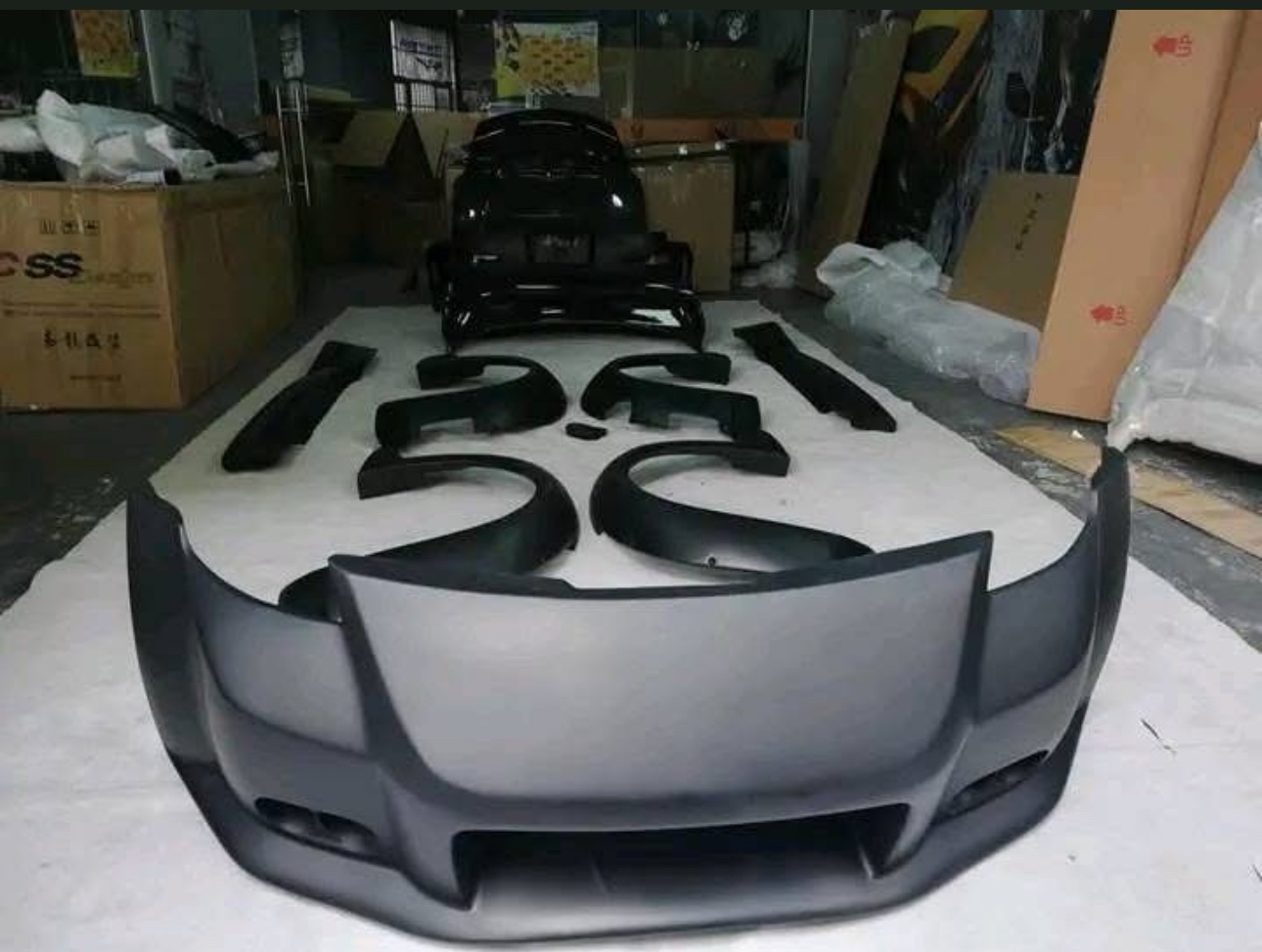 Nissan 350z kit wide body kit available