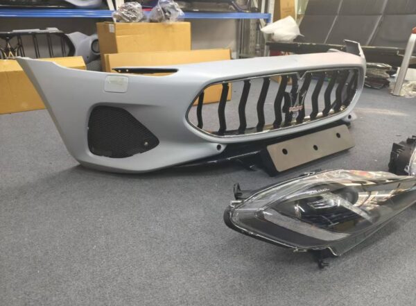 Maserati GT GranTurismo MC20 upgraded facelift tuning conversion headlight front bumper - Image 2