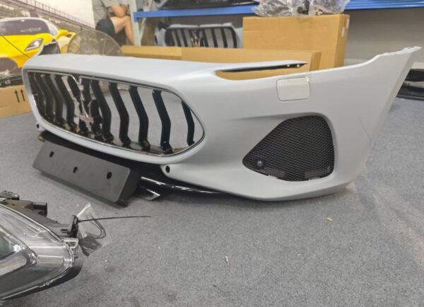 Maserati GT GranTurismo MC20 upgraded facelift tuning conversion headlight front bumper - Image 3