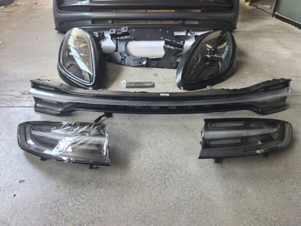 Porsch macan 95b 2014-2019 upgrade to 2023 body kit