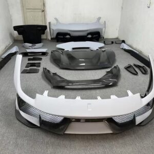 Ferrari 488 gtb spider upgrade pista carbon body kit