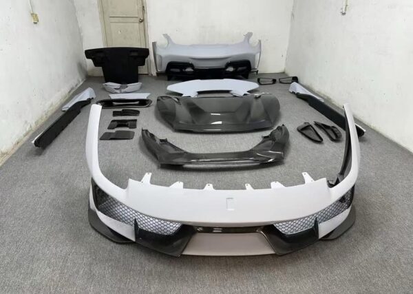 Ferrari 488 gtb spider upgrade pista carbon body kit