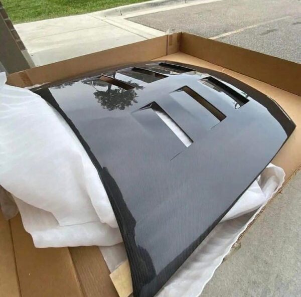 carbon hood mustang