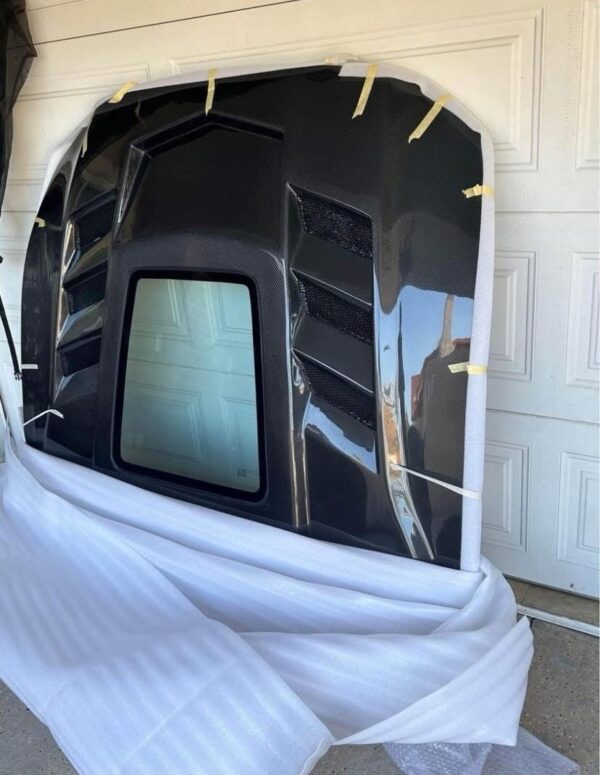 Mustang CMST Carbon Fiber Hood - Image 4