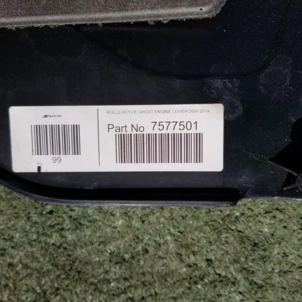 Factory Rolls Royce Engine Cover OEM Cullinan Ghost Phantom Wraith 13717577501 - Image 4