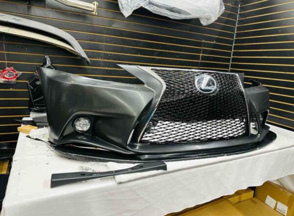 06-13 Lexus IS250 IS350 Conversion to 14-UP F-Sport Front Bumper Assembly
