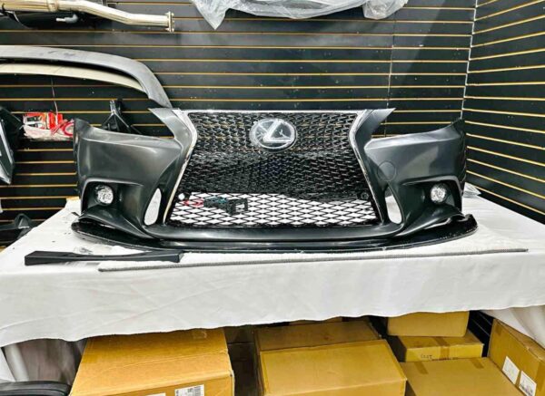 06-13 Lexus IS250 IS350 Conversion to 14-UP F-Sport Front Bumper Assembly - Image 2