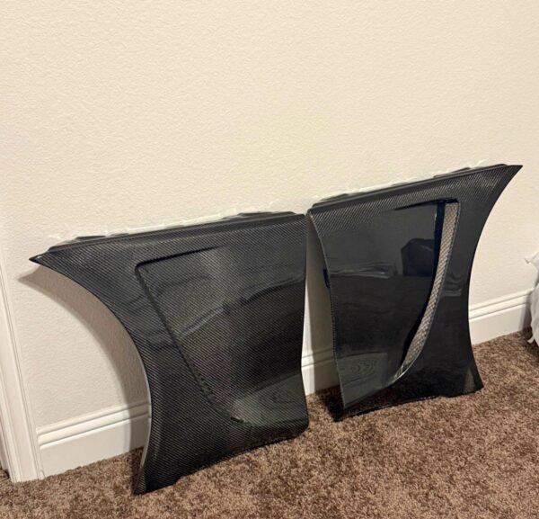 Toyota Supra A90 Sayber Style Fenders Carbon Fiber - Image 2