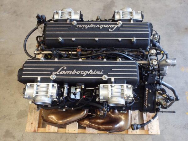4 Lamborghini Murcielago #1025 6.2L V12 Complete Engine 12k Miles - Image 16