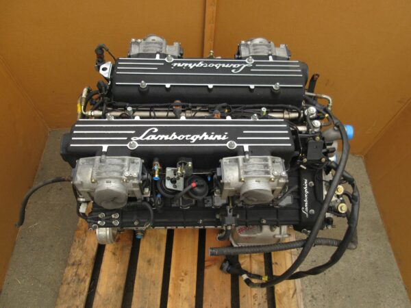4 Lamborghini Murcielago #1025 6.2L V12 Complete Engine 12k Miles - Image 12
