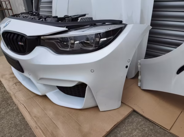 BMW M4 F82 LCI front package bumper headlights bonnet A96 - Image 19