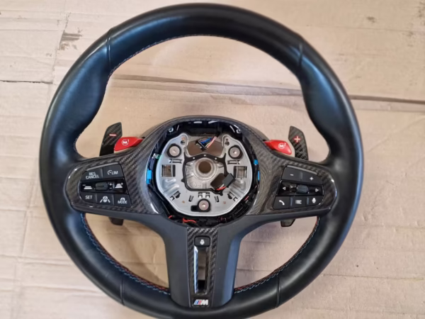 BMW M3 G80 M4 G82 G20 G22 steering wheel paddles steering wheel heating carbon - Image 6