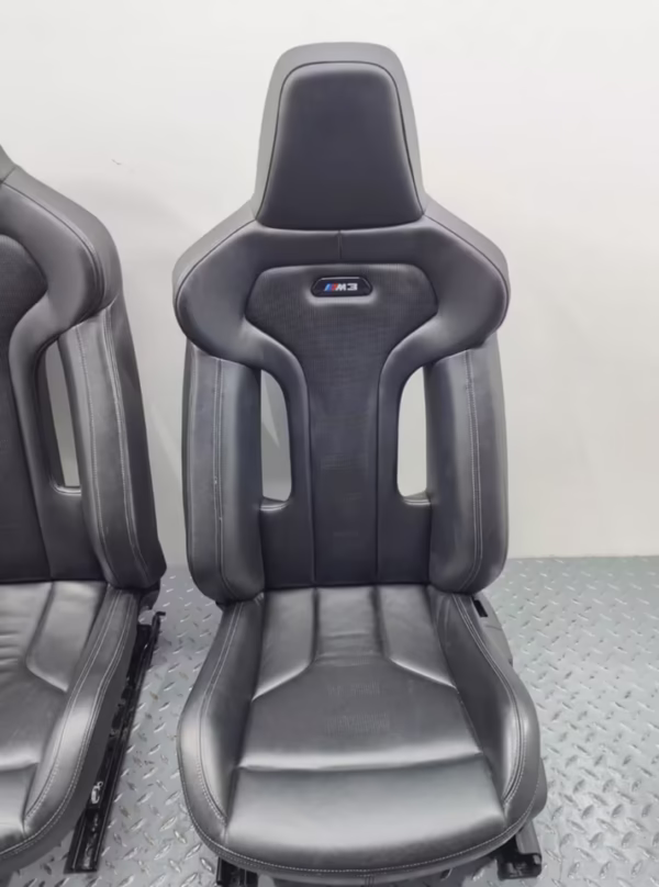 2x BMW M3 F80 Competition seats right left leather Merino black - Image 8