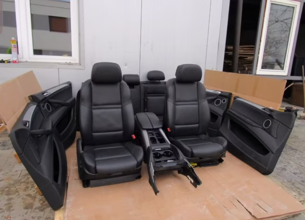 BMW X5 E70 X5M SEATS INTERIOR CENTER CONSOLE DOOR TRIM - Image 12