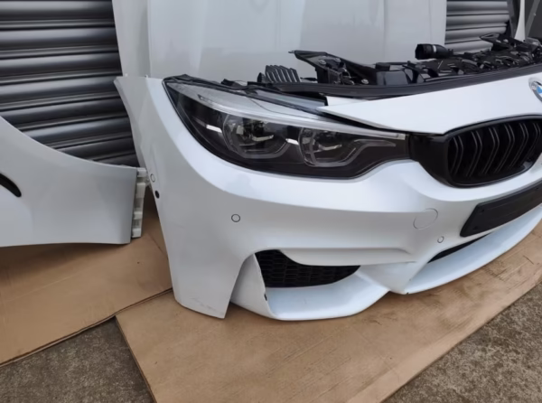 BMW M4 F82 LCI front package bumper headlights bonnet A96 - Image 17