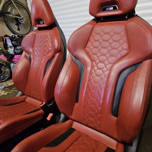 BMW X4M Competition F98 X4 G02 Seats right left leather - Image 3